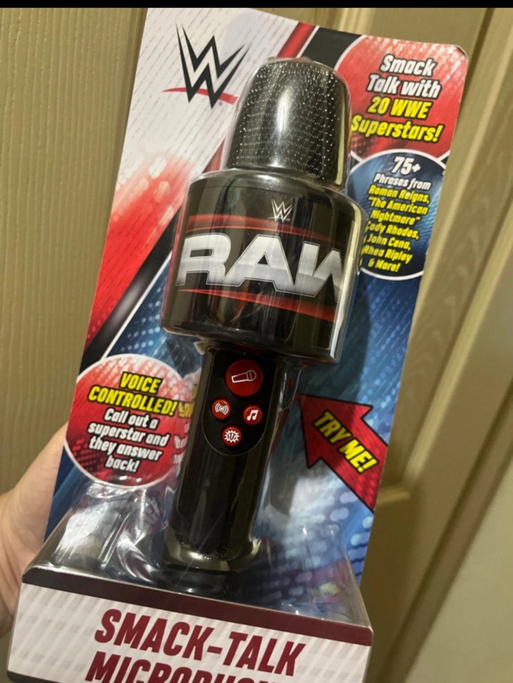 WWE Smack Talk Mic